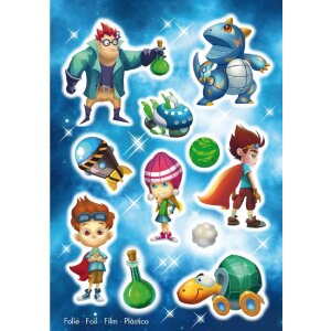 Herma MAGIC Sticker Superhelden Folie, 10 Stück,...