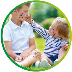 Herma FASHIONLine CLASSIC Tatožníčky Pirátové zvířata, černé