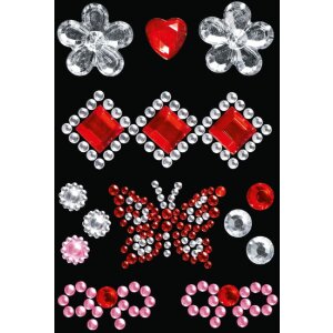 Herma FASHIONLine Glam Rocks Butterfly, silber, 1 Blatt...