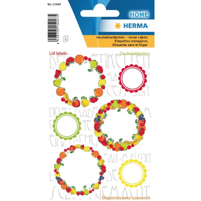Herma HOME samolepící kuchyňské štítky New Look Ovoce I