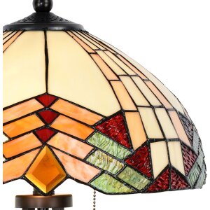 Stolní lampa Tiffany Komplet Ø 40 cm vícebarevná - 5LL-5961