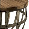 Odkládací stolek 45x28x45 cm hnědý - 64051