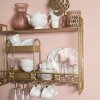 Clayre & Eef TWFBO Polévková mísa Ø 15 cm Vícebarevná porcelánová mísa s květinami kulatá