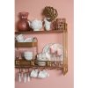 Clayre & Eef TWFBO Polévková mísa Ø 15 cm Vícebarevná porcelánová mísa s květinami kulatá