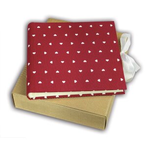 ZEP Fotoalbum Deluxe červené 25x25 cm 60...