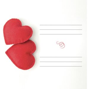 ZEP fotoalbum Valentine 24x24 cm 60 bílých...