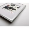 Hliníkový rám Walther Židle 42x60 cm stříbrná Rám certifikátu DIN A2