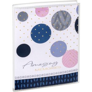 Zasouvací album Walther Amazing Memories 9x13 cm pro 20 fotografií v různých barvách