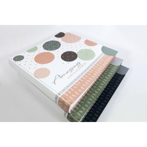 Walther Jumbo fotoalbum Amazing Memories zelené 30x30 cm 100 bílých stran