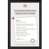 Rámeček na certifikát Trendstyle A4 černý