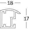 Rámeček na certifikát Trendstyle A4 ocel