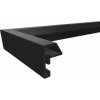 Plastový rám Steel Style 40x40 cm zlatý