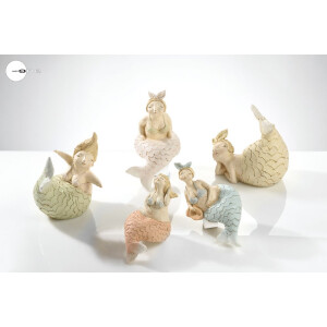 Mascagni Dekorační figurka Potápačka oranžová 12,3x20,5x18 cm