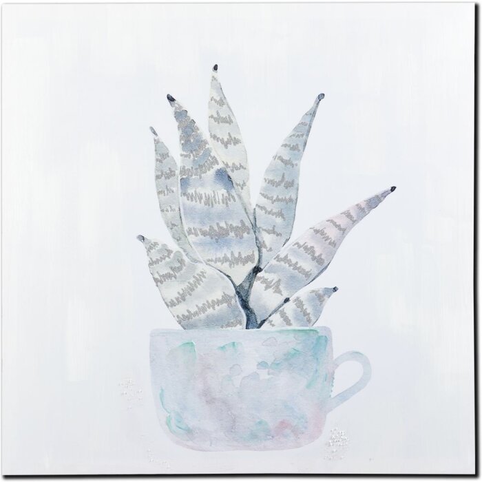 Mascagni Dekorativní obraz 70x70 cm s gliterem