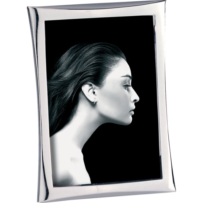 643 Fotorámeček s vysokým leskem stříbrný 10x15 cm