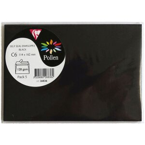 Clairefontaine Pollen obálky na dopisy C6, 5 ks,...