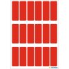 HERMA Vielzwecketiketten rot 12x34 mm Papier matt 90 Stück