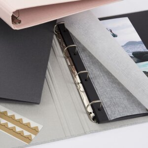 Kroužkový pořadač Goldbuch A4 Bella Vista rosé