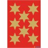 HERMA Sticker Sterne gold Ø 33 mm