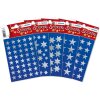 HERMA Weihnachts-Sticker Sterne silber