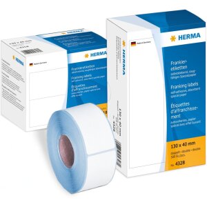 HERMA Frankieretiketten einzeln mit Abziehlasche 157x40...