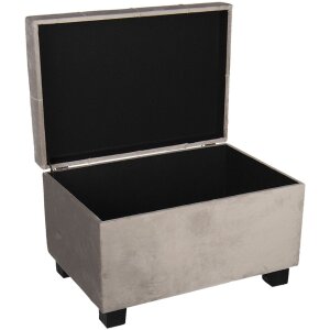 Truhla s taburetem 50x34x33 cm béžová - 64061SBE