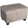 Truhla s taburetem 50x34x33 cm béžová - 64061SBE