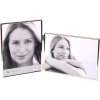 Walther dvojitý rám Chloe 10x15 cm na výšku a na šířku stříbrný lesklý