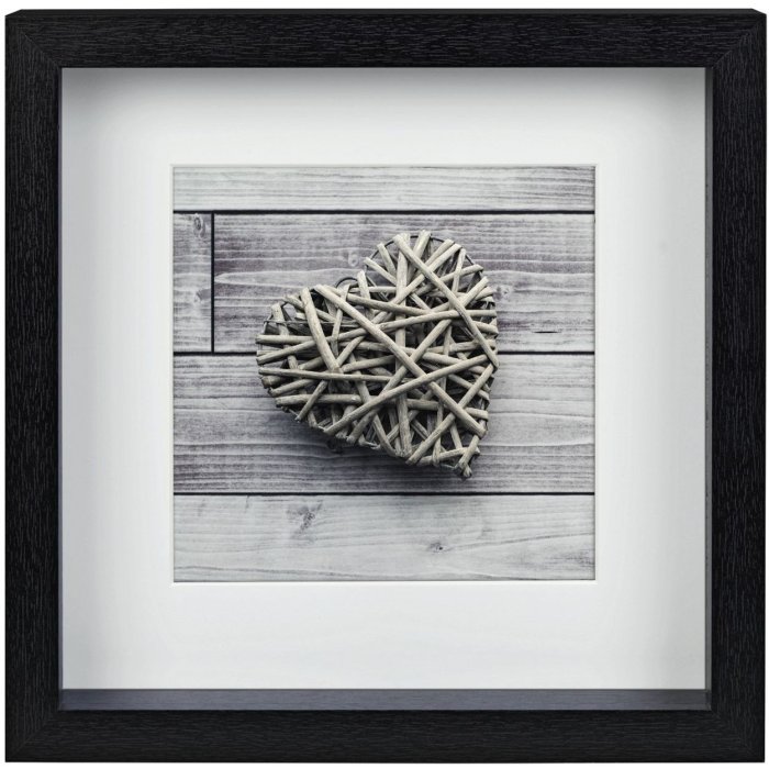Rám na portrét Scala, černý, 23 x 23 cm
