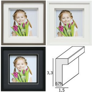 Deknudt S67NK Dřevěný rám 3D double...