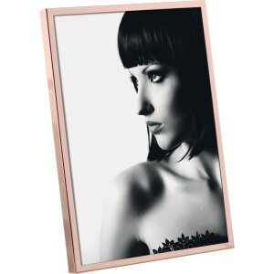 Mascagni M824 Kovový fotorámeček 7x10 cm až 20x25 cm stříbrný a měděný lesklý