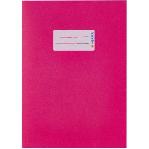 A5 Papierheftschoner pink