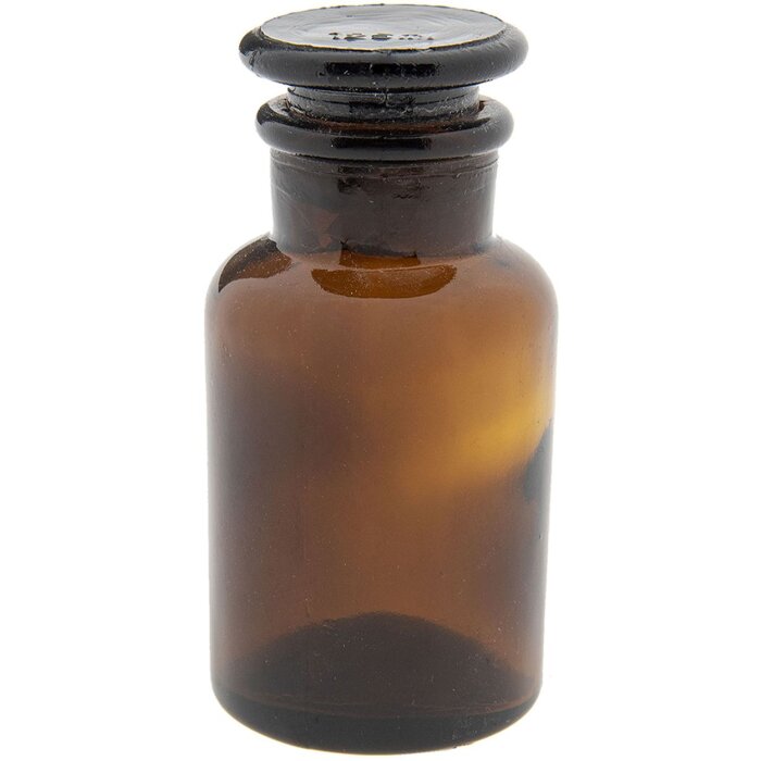 Skladovací nádoba s víčkem 6GL2390 hnědá Ø 6x11 cm