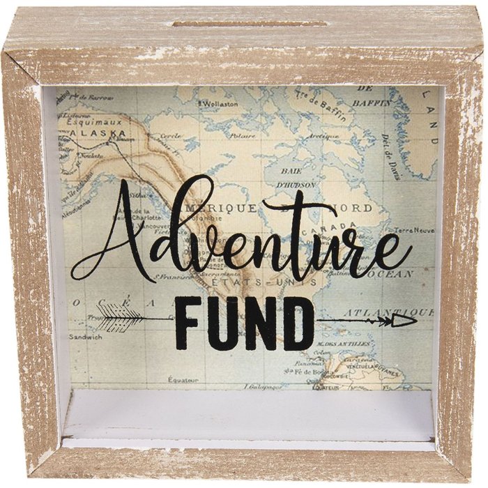 Peněženka Adventure Fund 6H1734 hnědá 15x5x15 cm