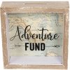 Peněženka Adventure Fund 6H1734 hnědá 15x5x15 cm