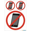 HERMA Hinweisetiketten Kein Handy wetterfest 1 Bl.