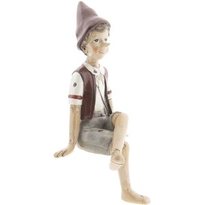 Pinocchio 6PR2419 pestrobarevný 13x12x23 cm Klasický romantický