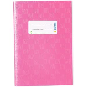 HERMA Heftschoner PP A5 gedeckt rosa mit...