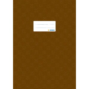 Heftschoner PP A4 gedeckt-braun