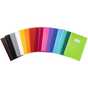 HERMA 7450 Heftschoner PP A4 gedeckt-weinrot mit Beschriftungsetikett