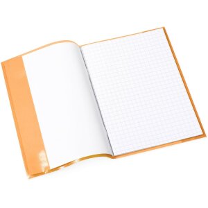 HERMA Heftschoner PP A5 transparent orange 21,3x30,5 cm...