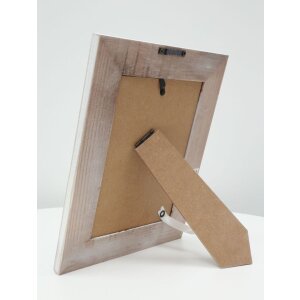Rám na obraz bílé dřevo S67TR 10x10 cm až 13x18 cm