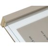 S223K7 Taupe dřevěný rám na rámování předmětů 30x30 cm