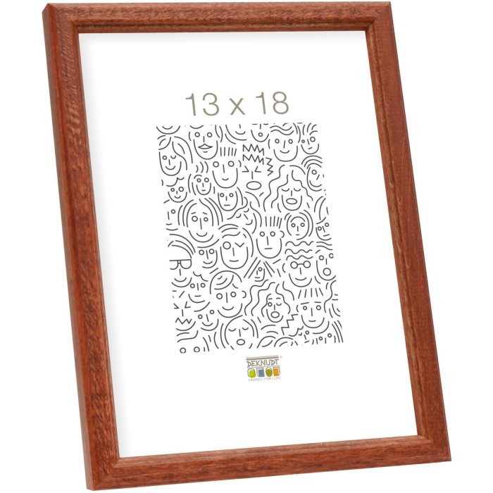 S236H3 Dřevěný rám v tmavě hnědé barvě 21x29,7 cm