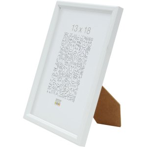 Deknudt S236K1 Dřevěný rám v bílé barvě 15x20 cm