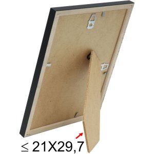S236K2 Dřevěný rám v černé barvě 20x30 cm