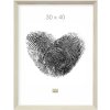 Deknudt obrazový rám S46CH1 přírodní s bílým okrajem 10x20 cm