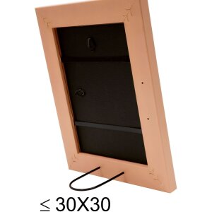 S46FF9 Starorůžový rám na obraz 13x13 cm