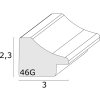 S46GD7 Rám v šedé barvě v kombinaci se stříbrnou 10x15 cm