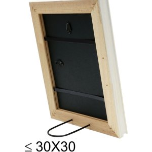 S46LF1 Rám na obraz bílý lakovaný v rustikálním stylu 13x18 cm